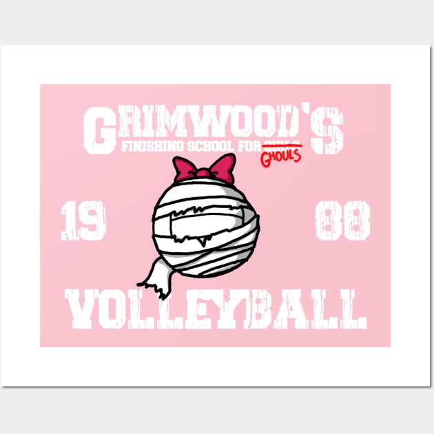 Grimwood's Volleyball- Tanis Wall Art by ClaytoniumStudios94